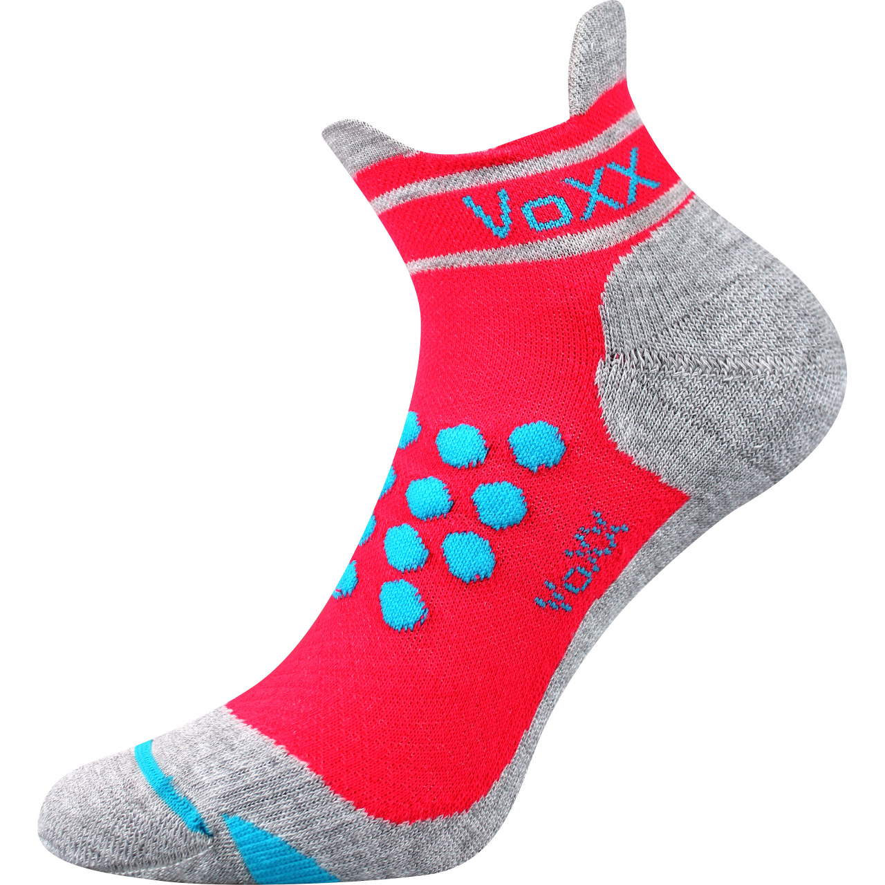 Ponožky unisex sportovní Voxx Sprinter - růžové-šedé, 39-42