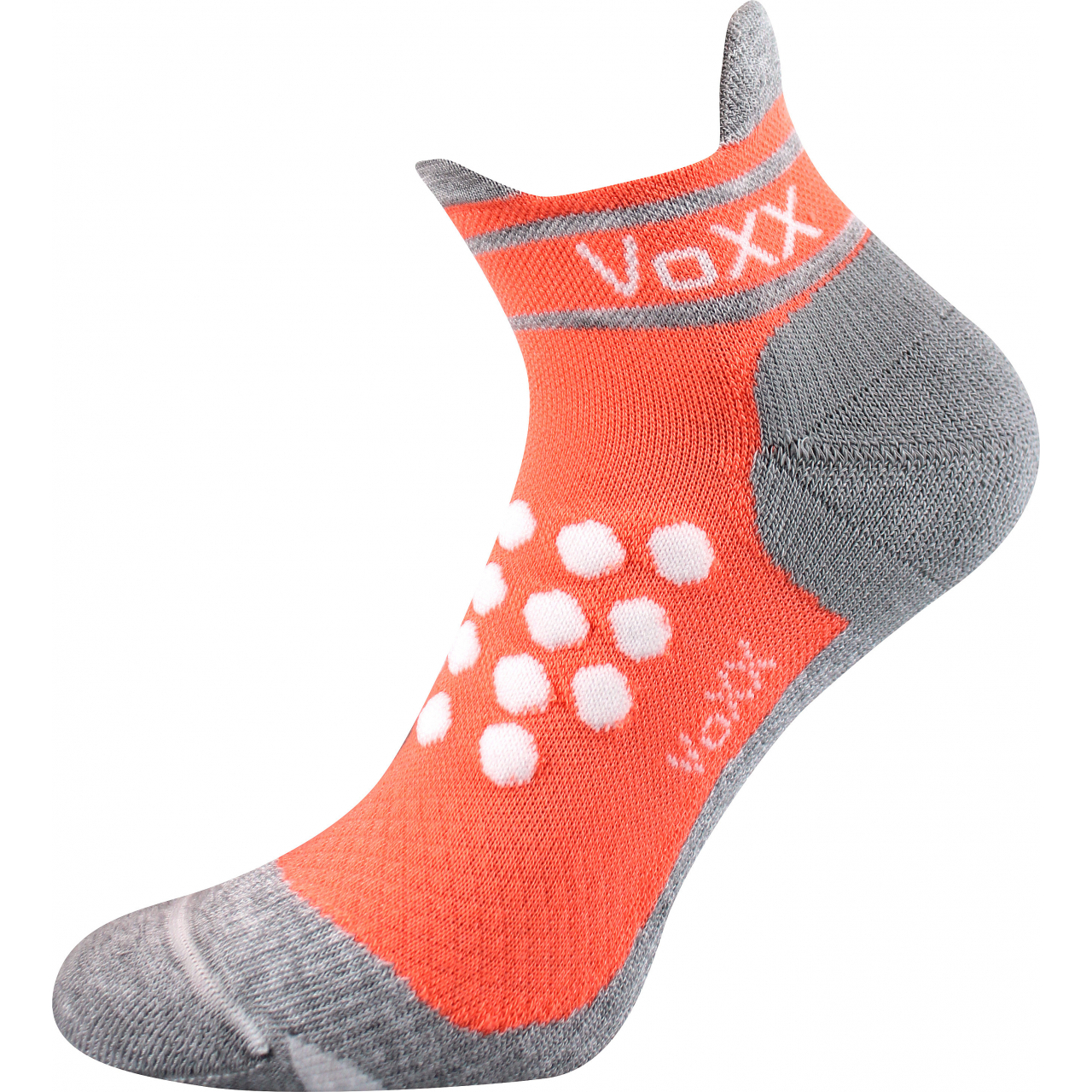 Ponožky unisex sportovní Voxx Sprinter - oranžové-šedé, 35-38
