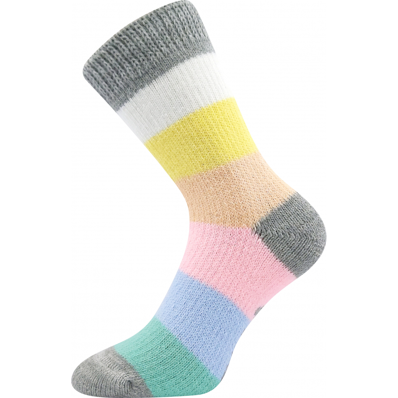 Ponožky spací unisex Boma Spací Pruh - barevné, 39-42