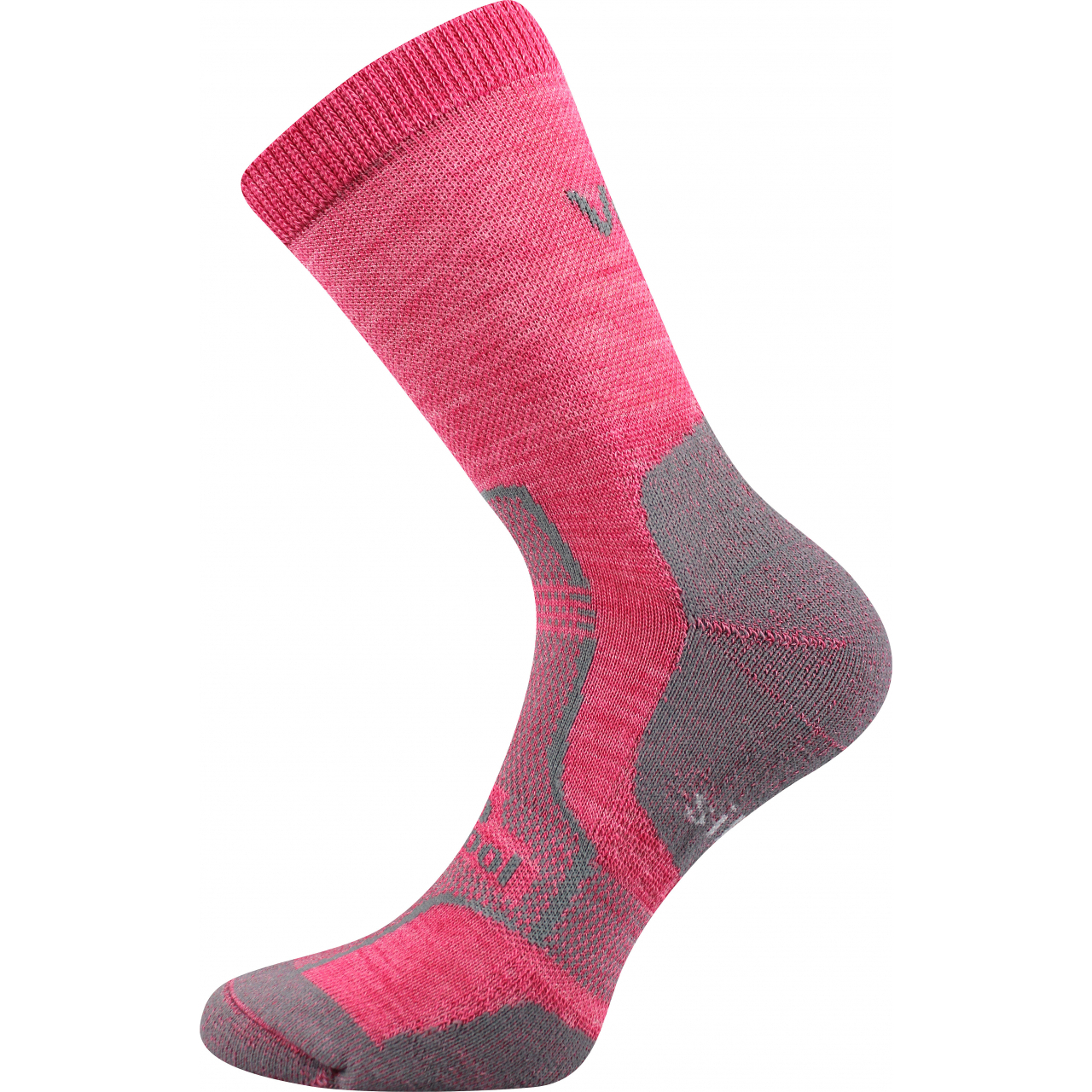 Ponožky unisex zimní Voxx Granit - růžové, 39-42