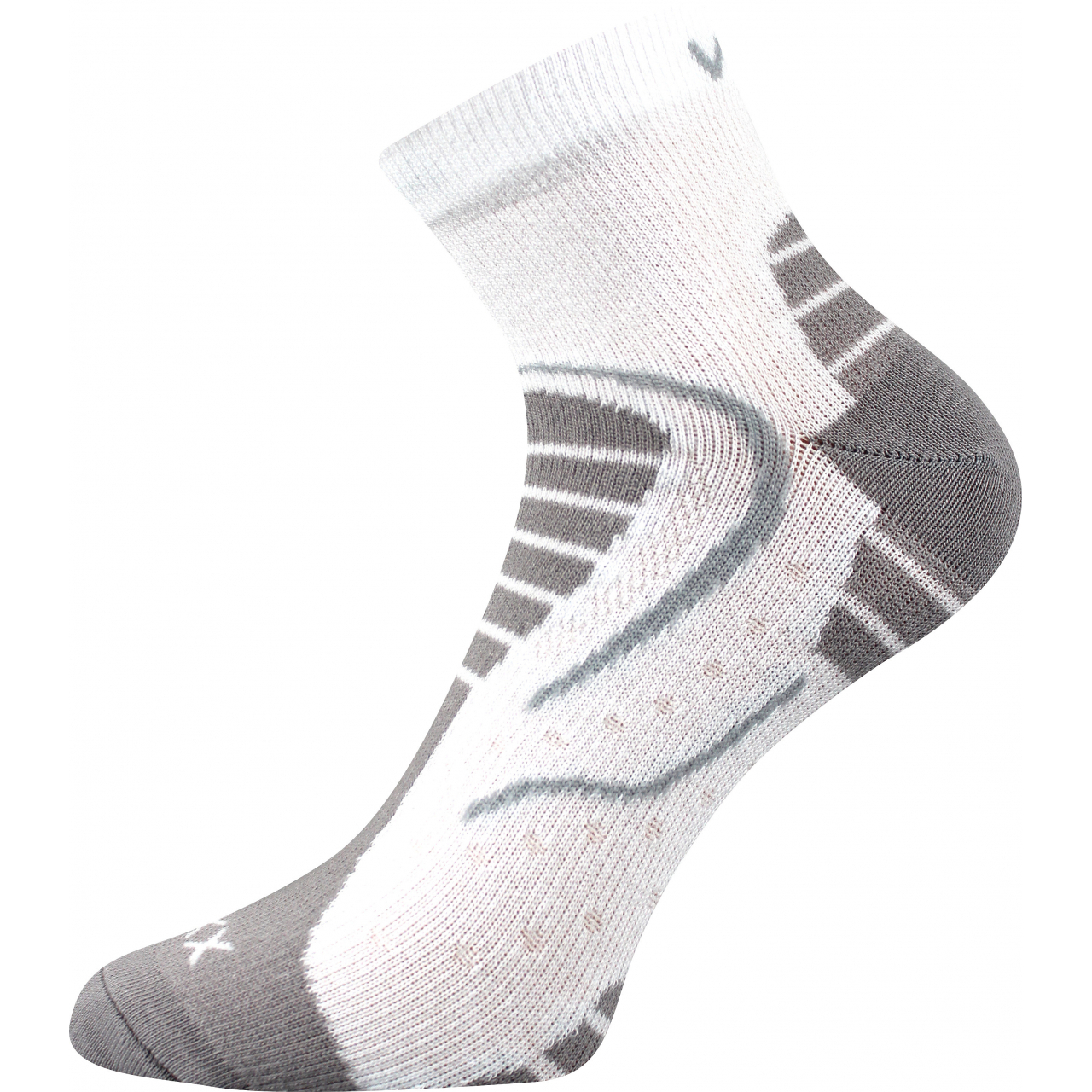 Ponožky sportovní unisex Voxx Dexter I - bílé, 39-42