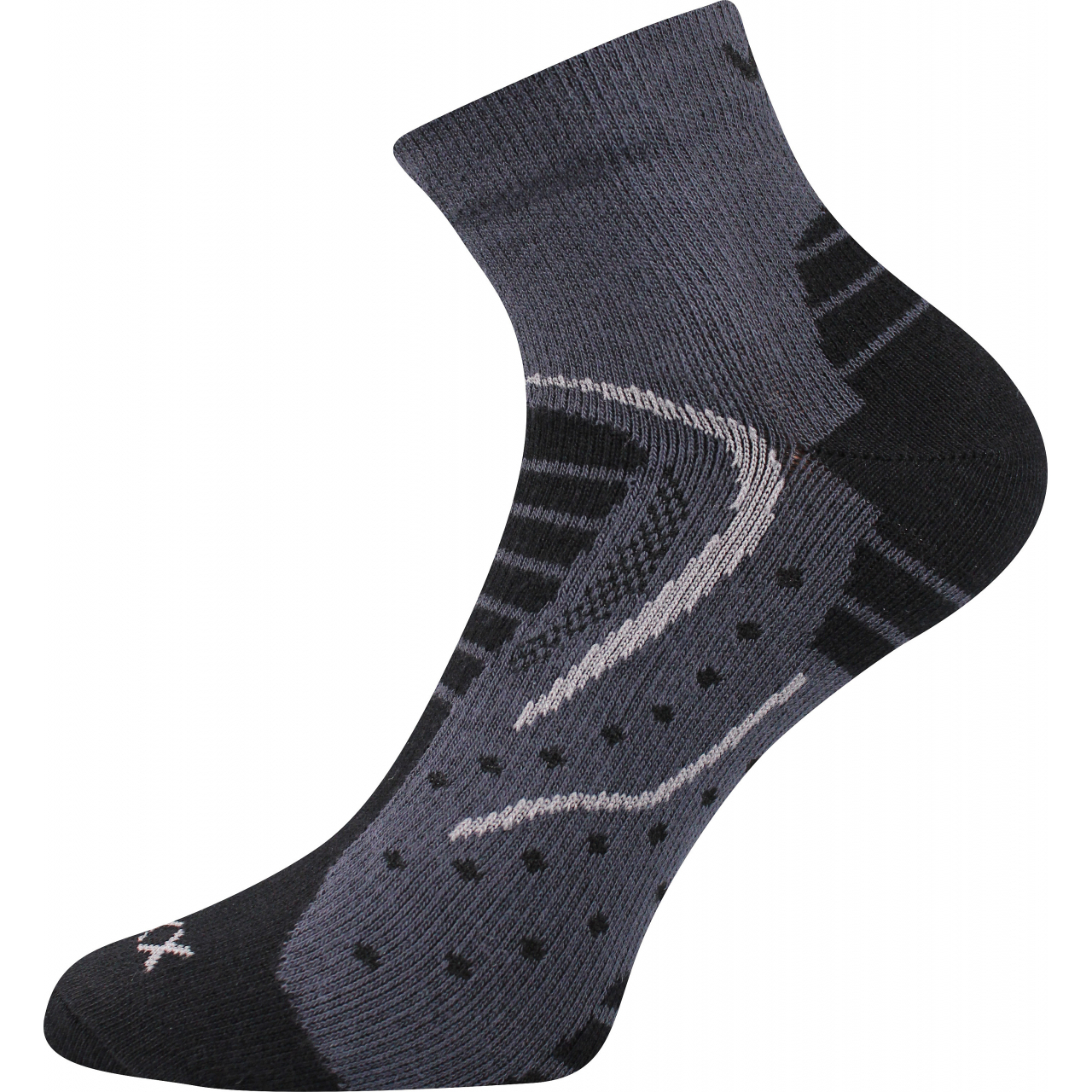 Ponožky sportovní unisex Voxx Dexter I - tmavě šedé, 39-42
