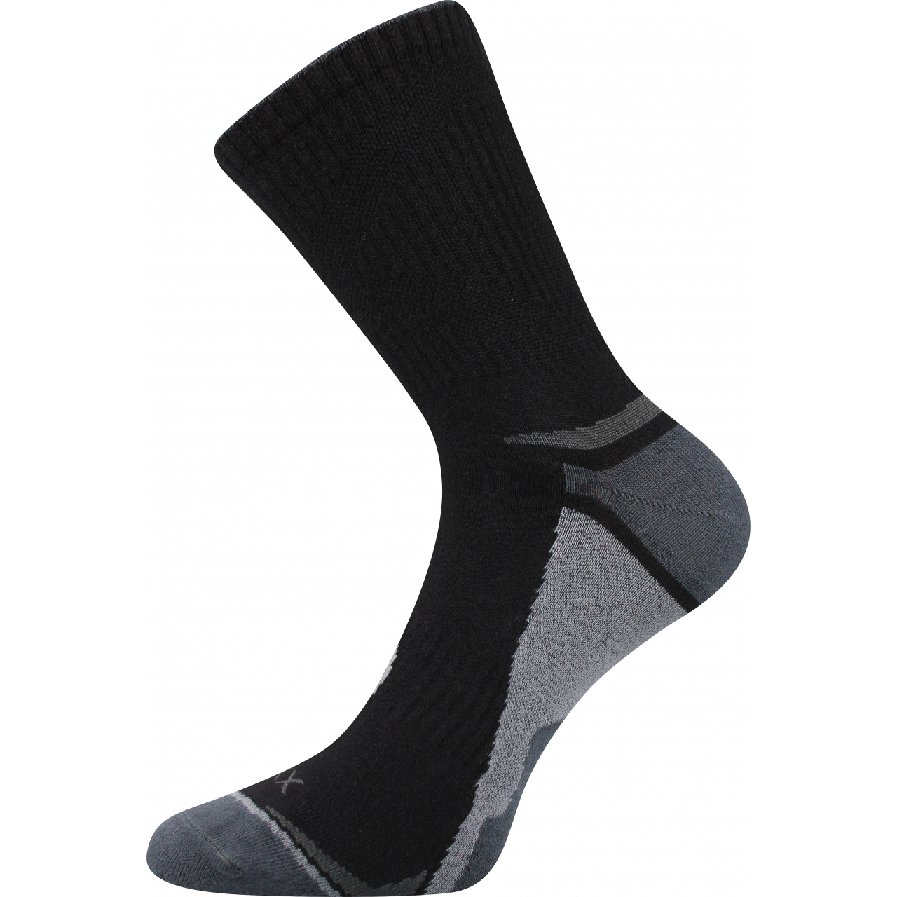 Ponožky slabé sportovní unisex Voxx Optifan 03 - černé, 43-46