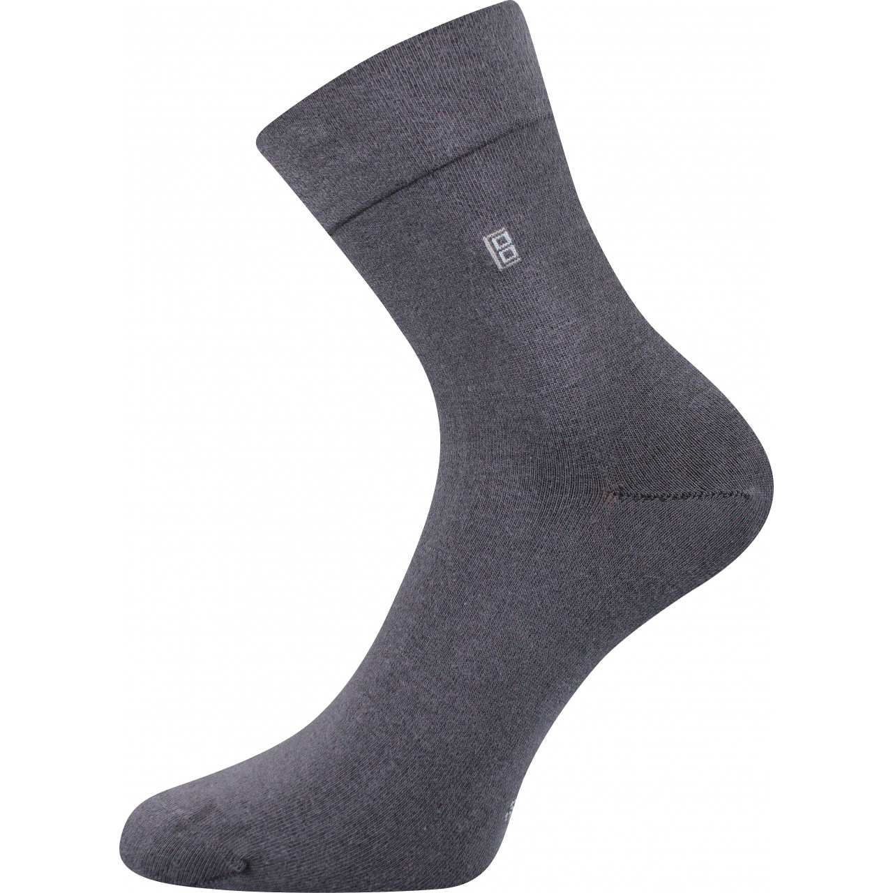 Ponožky pánské společenské Lonka Dagles - tmavě šedé, 39-42