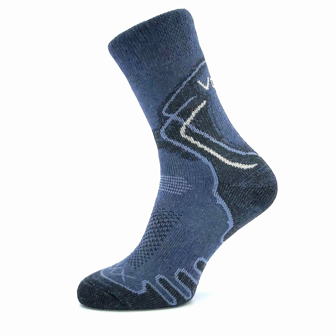 Ponožky trekingové unisex Voxx Limit III - tmavě modré, 35-38
