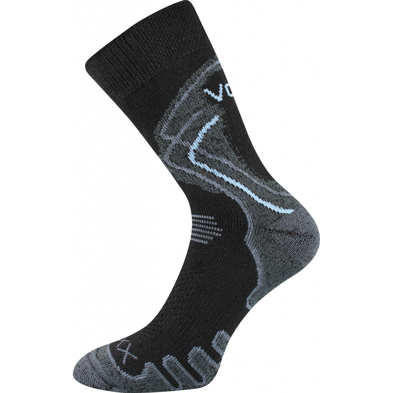 Ponožky trekingové unisex Voxx Limit III - černé, 39-42