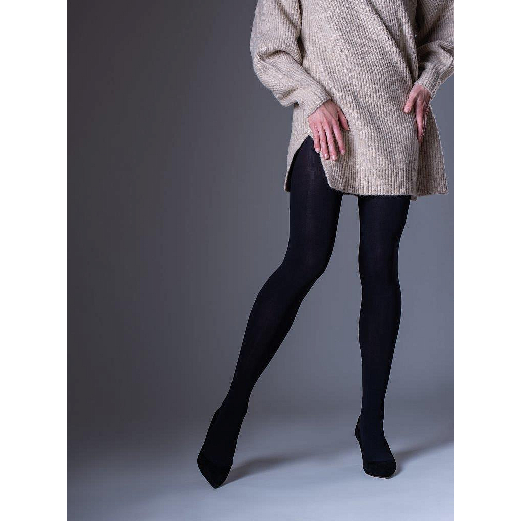 Punčochové kalhoty Lady B NANO tights 70 DEN - černé, XL