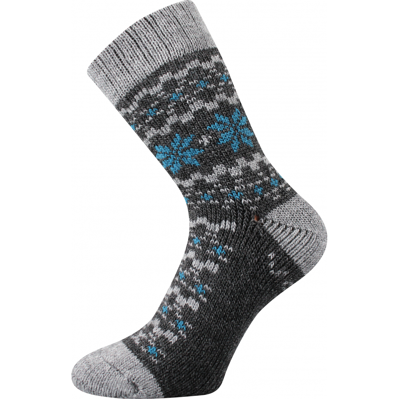 Ponožky unisex zimní Voxx Trondelag - tmavě šedé, 35-38