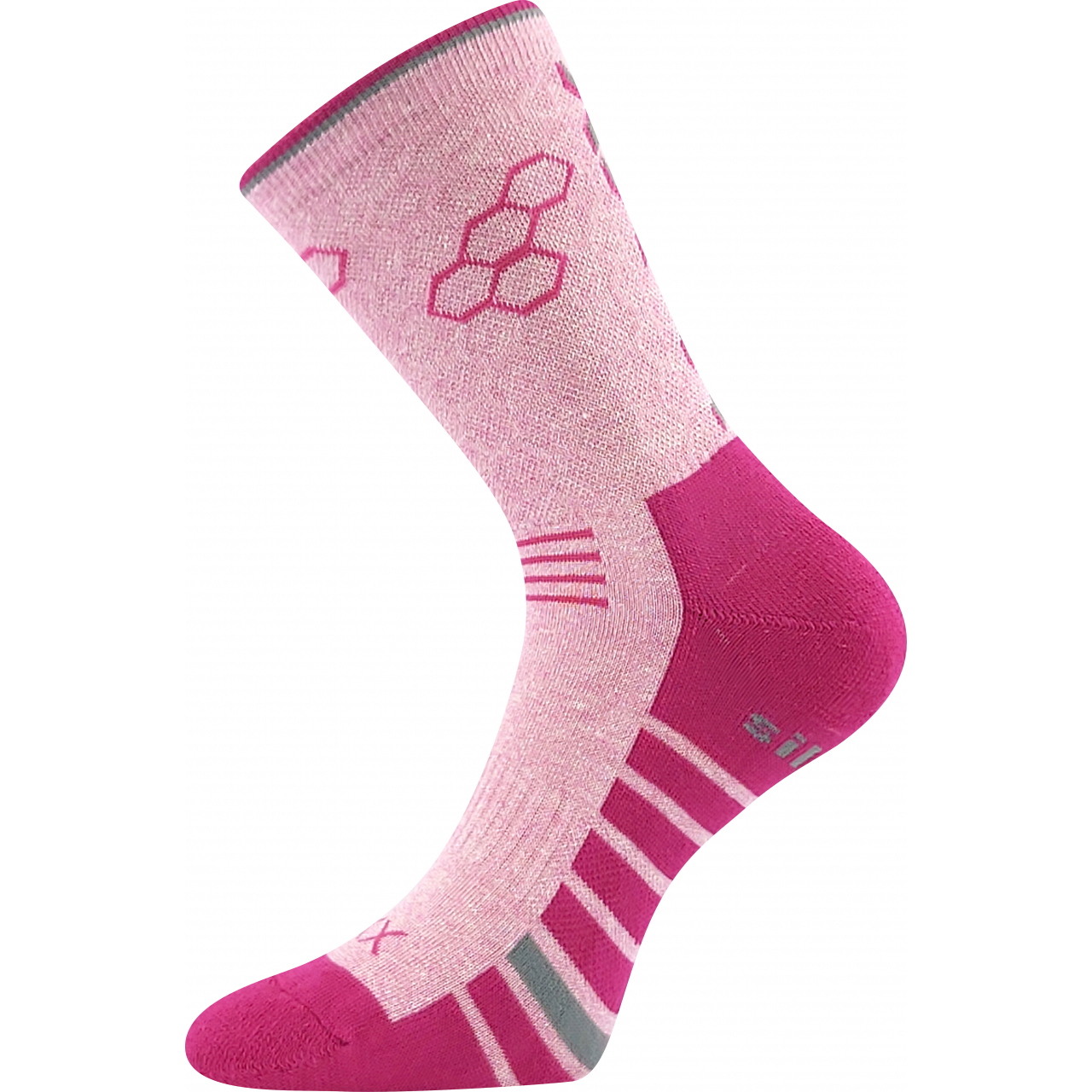 Ponožky sportovní unisex Voxx Virgo - světle růžové, 39-42