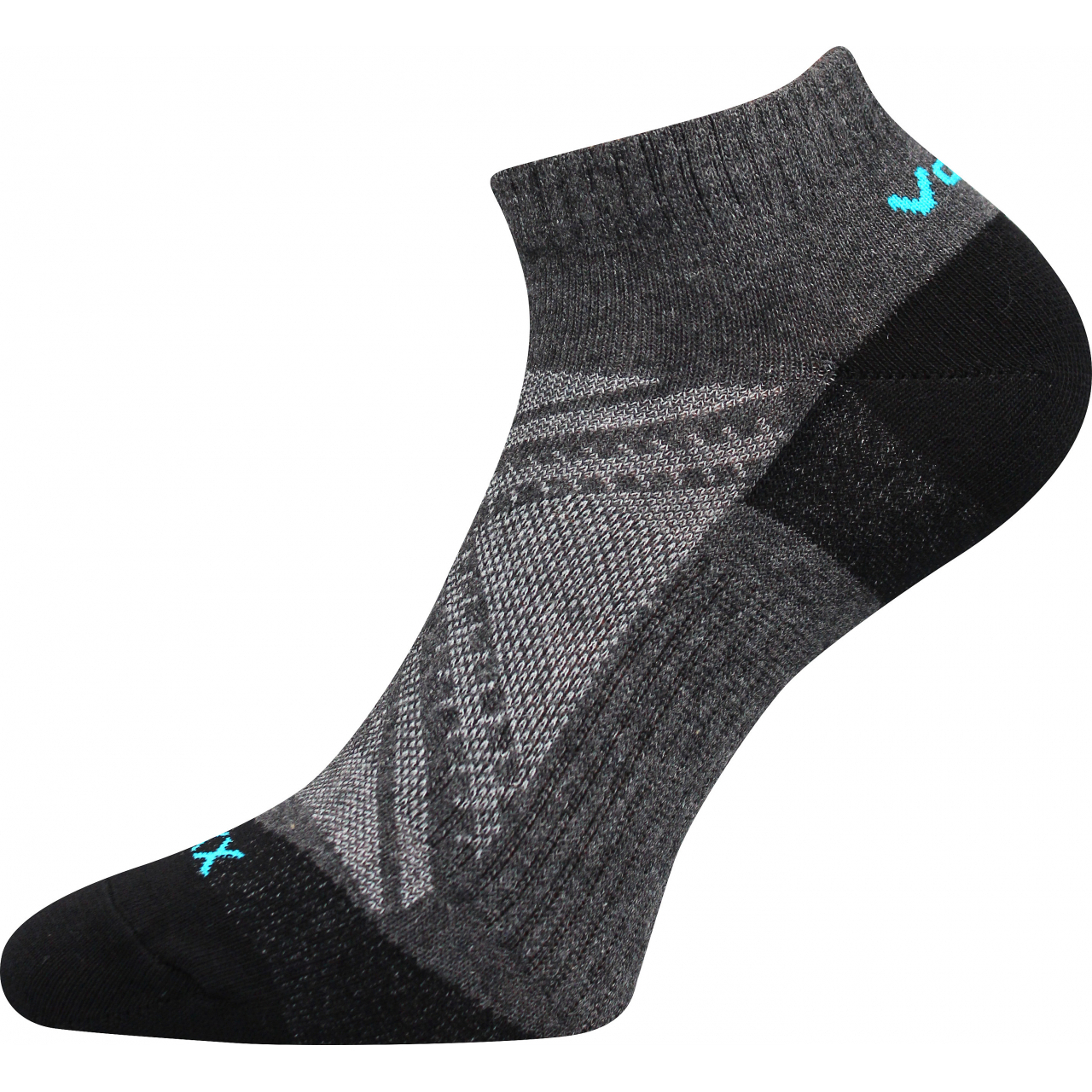 Ponožky slabé unisex Voxx Rex 15 - tmavě šedé, 39-42