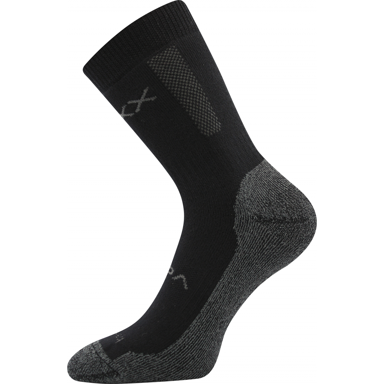 Ponožky silné unisex Voxx Bardee - černé, 43-46
