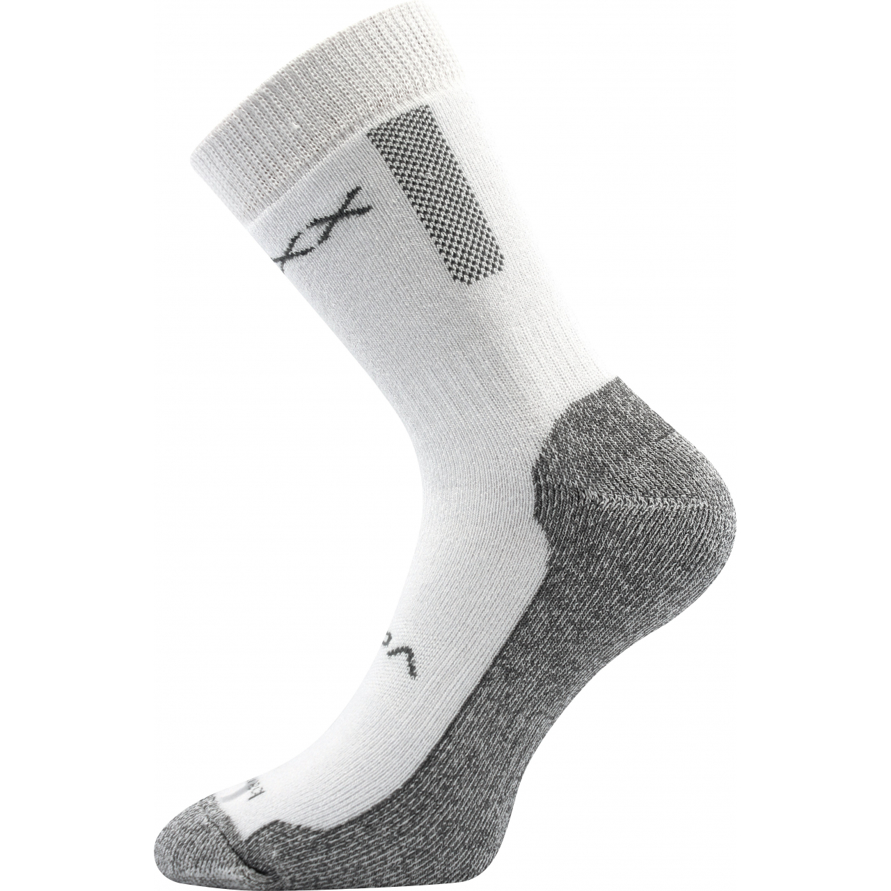 Ponožky silné unisex Voxx Bardee - bílé, 39-42