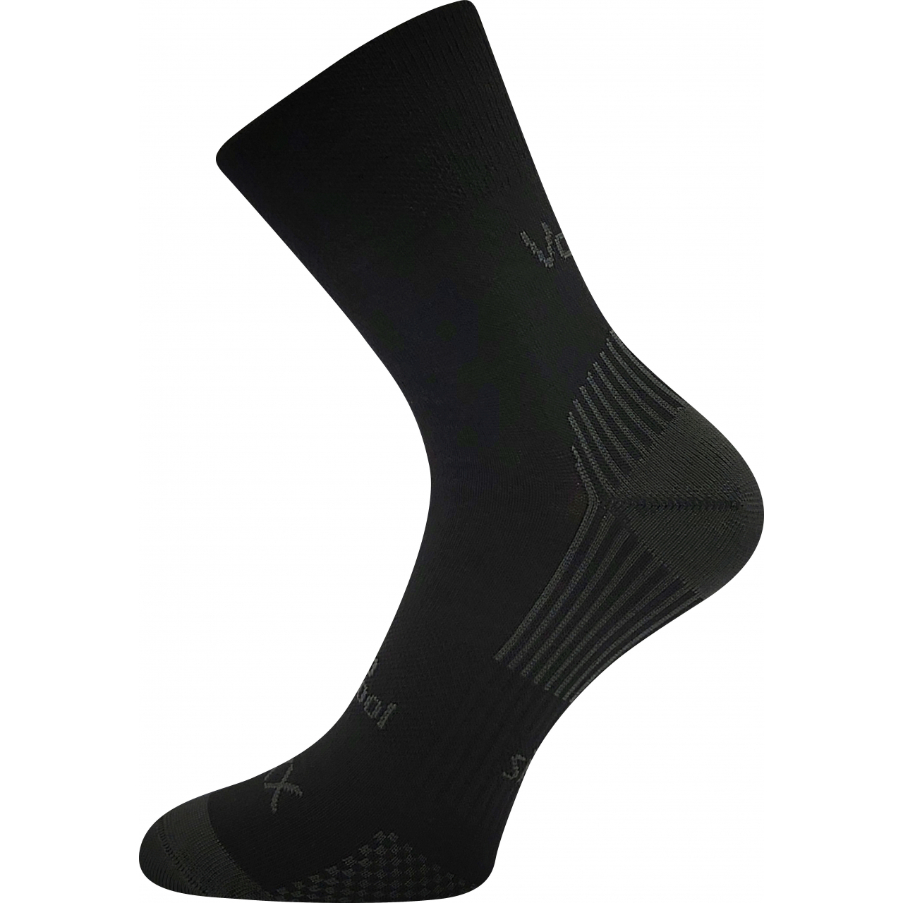 Ponožky sportovní vlněné unisex Voxx Optimus - černé, 39-42