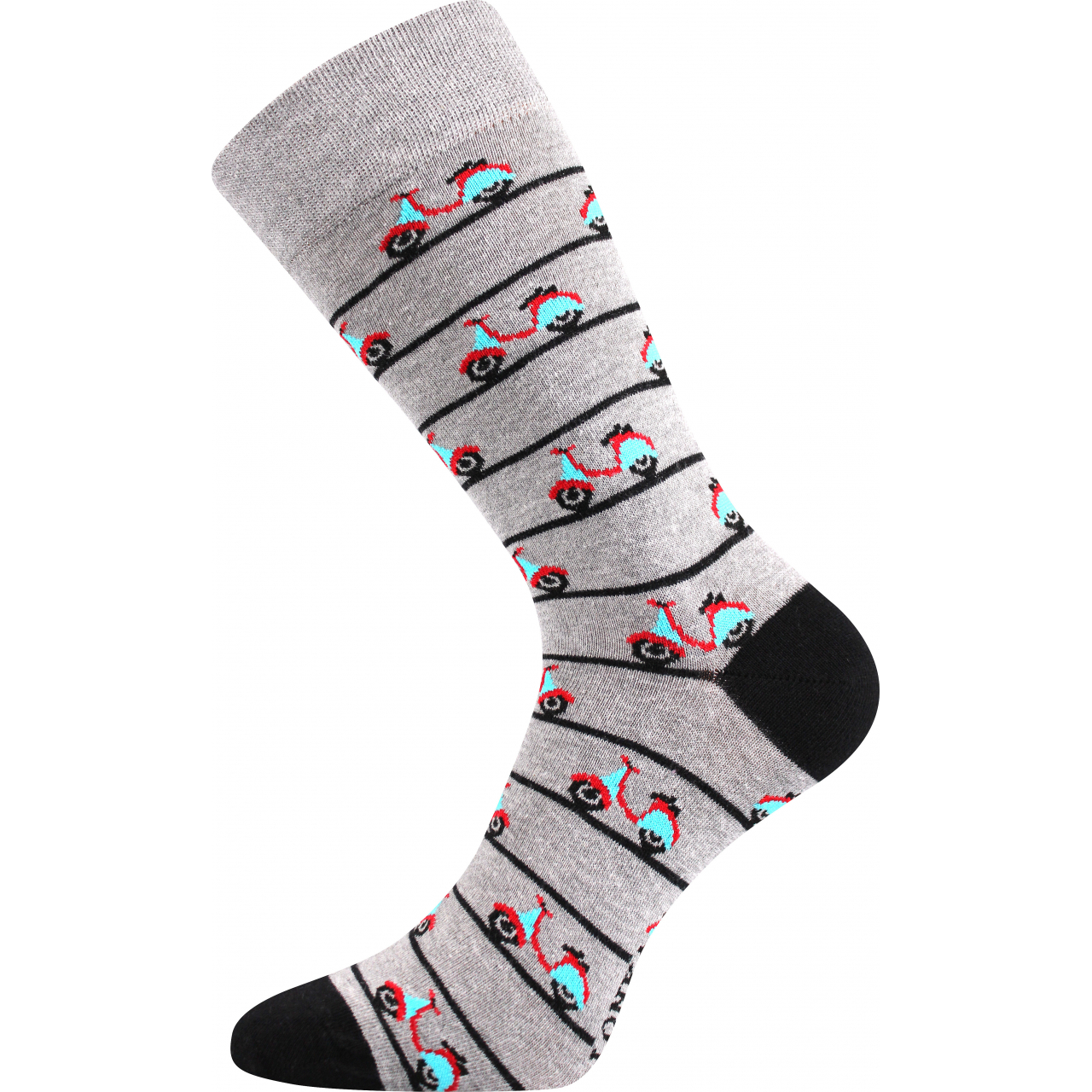 Ponožky trendy pánské Lonka Depate Vespa - šedé, 43-46