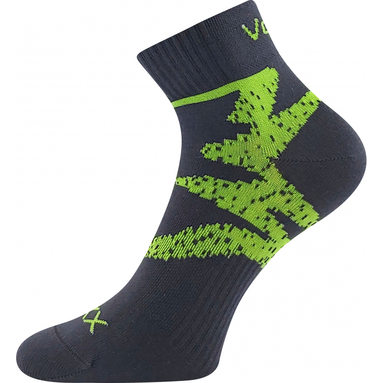 Ponožky sportovní unisex Voxx Franz 05 - tmavě šedé-zelené, 39-42