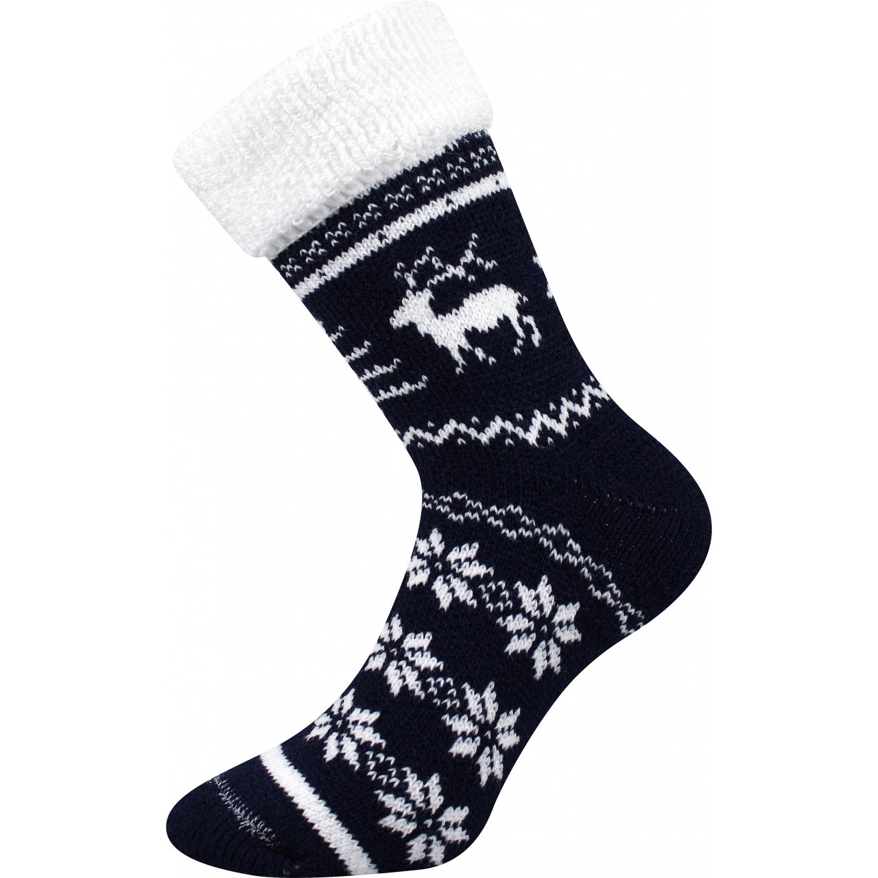 Ponožky termo unisex Boma Norway - navy-bílé, 43-46