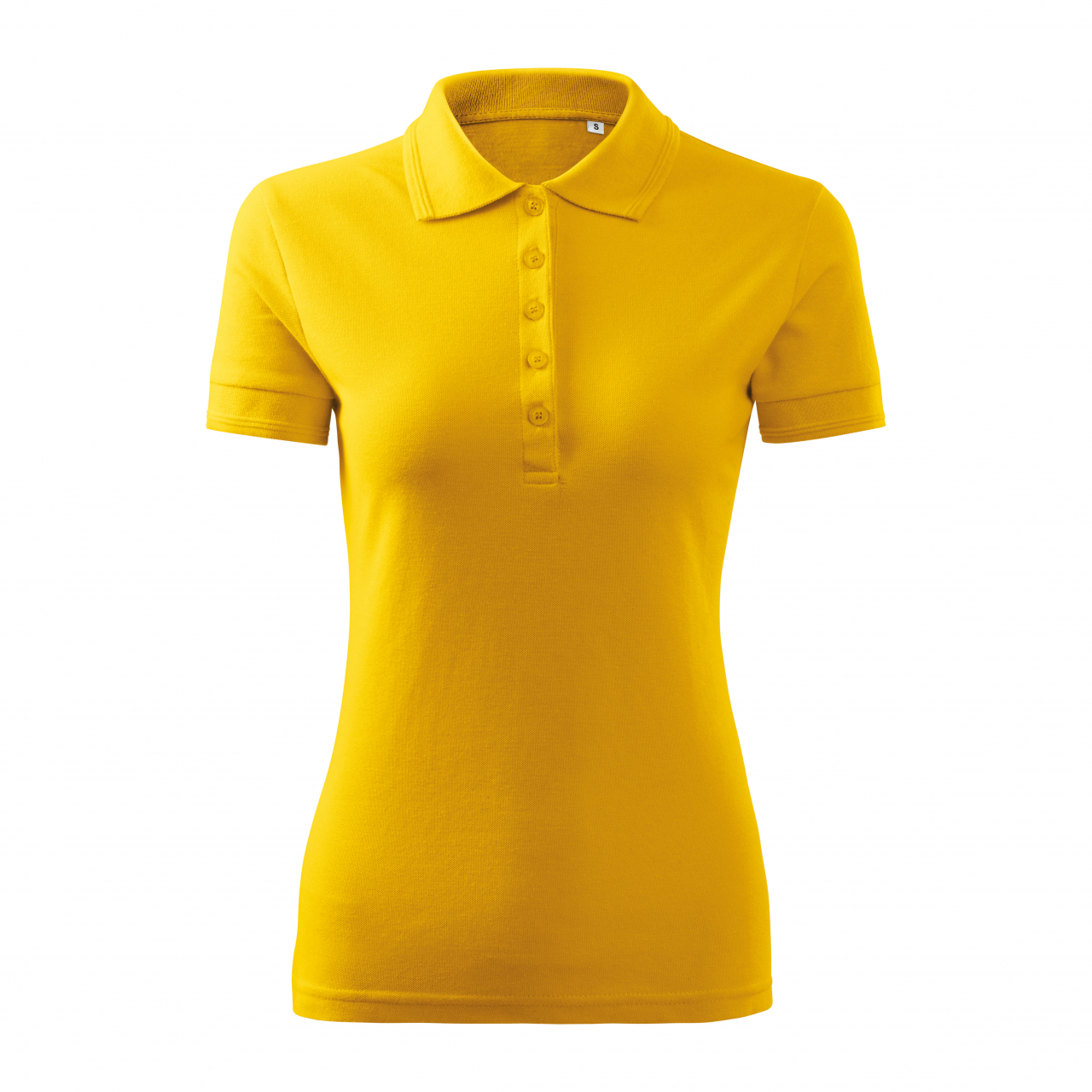 Polokošile dámská Malfini Pique Polo Free - žlutá, XL