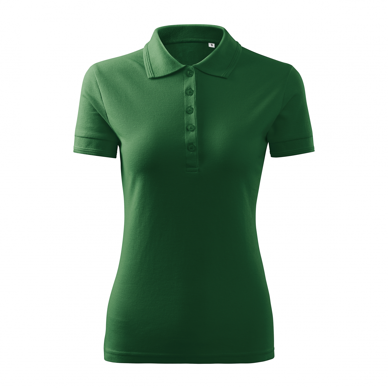 Polokošile dámská Malfini Pique Polo Free - tmavě zelená, XL