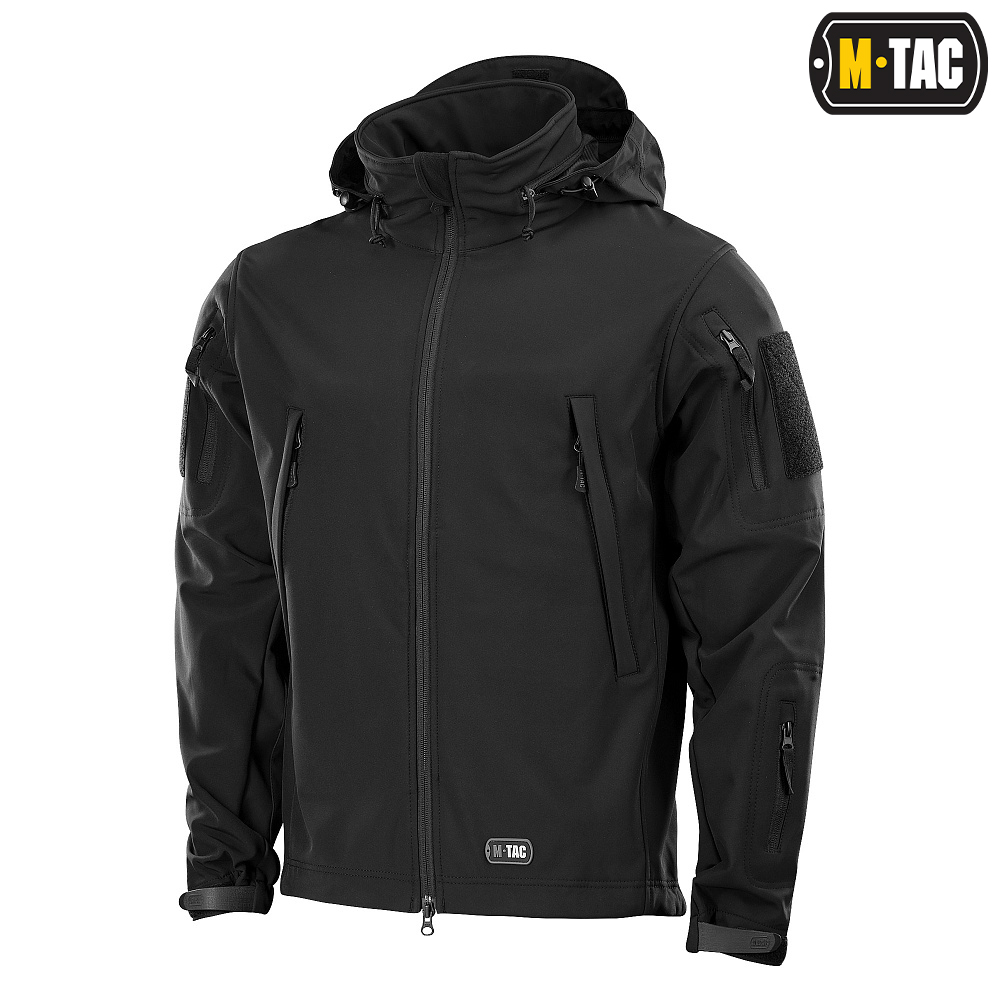 Bunda M-Tac Soft Shell Jacket - černá, XXL