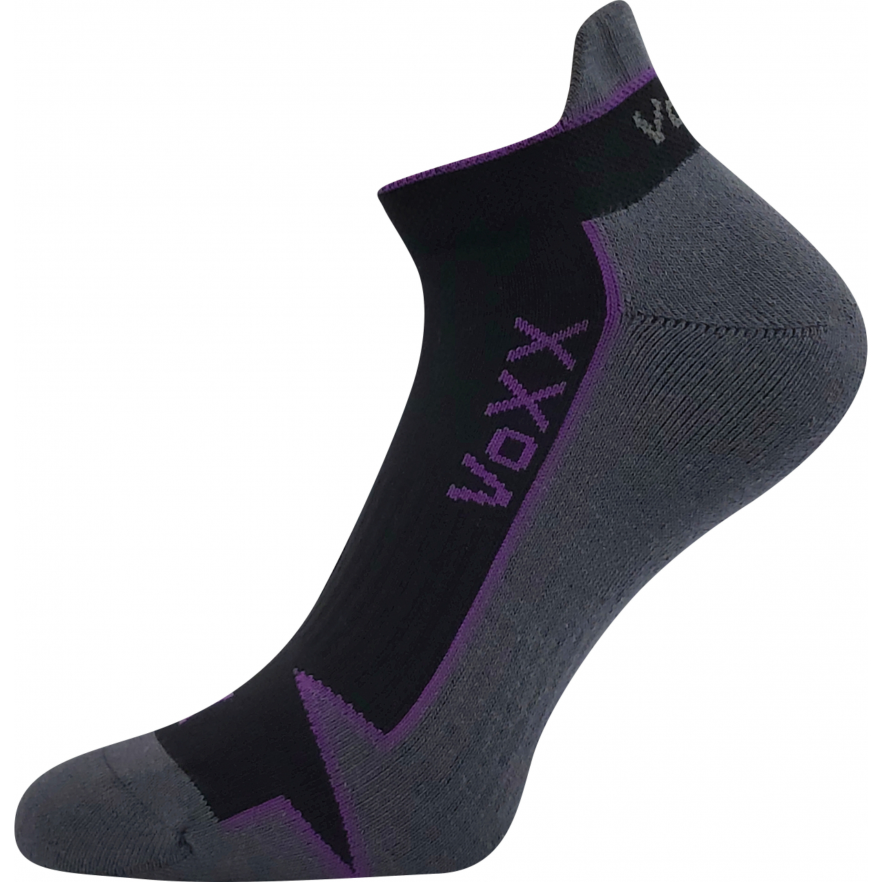 Ponožky unisex sportovní VoXX Locator A - černé-šedé, 35-38