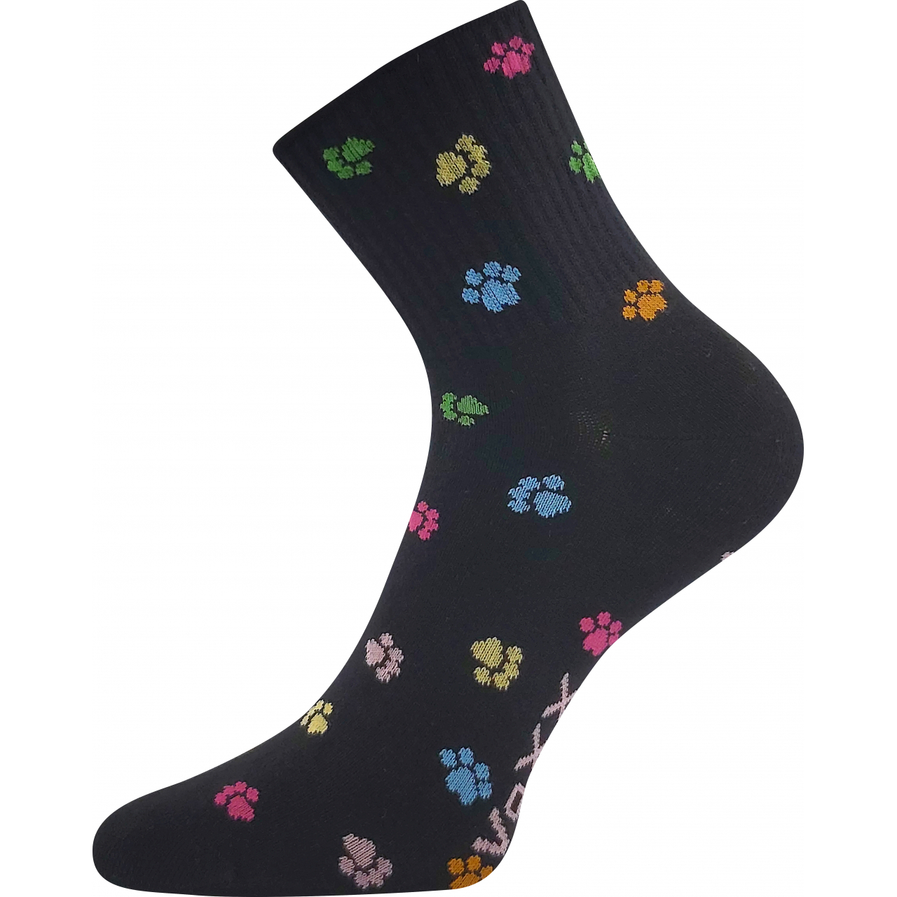 Ponožky dámské Boma Agapi Tlapky - černé, 39-42