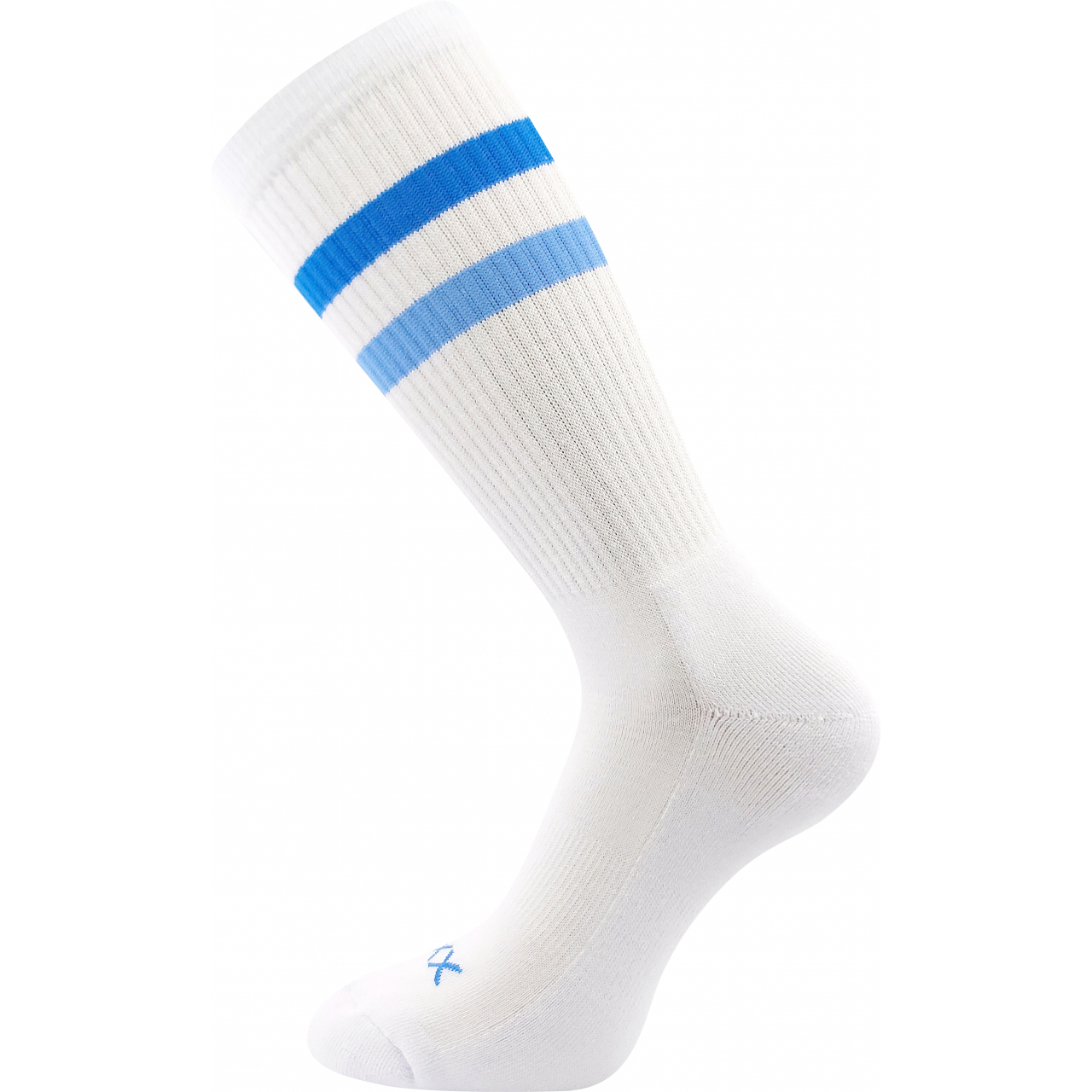 Ponožky pánské sportovní Voxx Retran - bílé-modré, 43-46