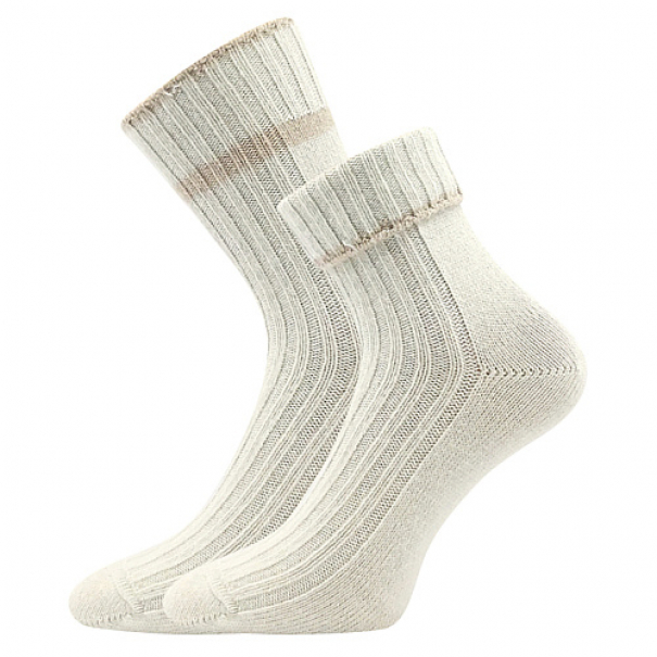 Ponožky dámské silné Voxx Civetta - béžové, 39-42