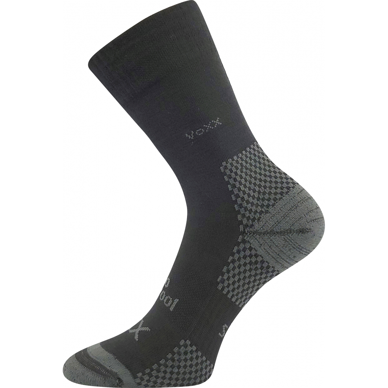 Ponožky unisex sportovní vlněné Voxx Menkar - černé, 35-38