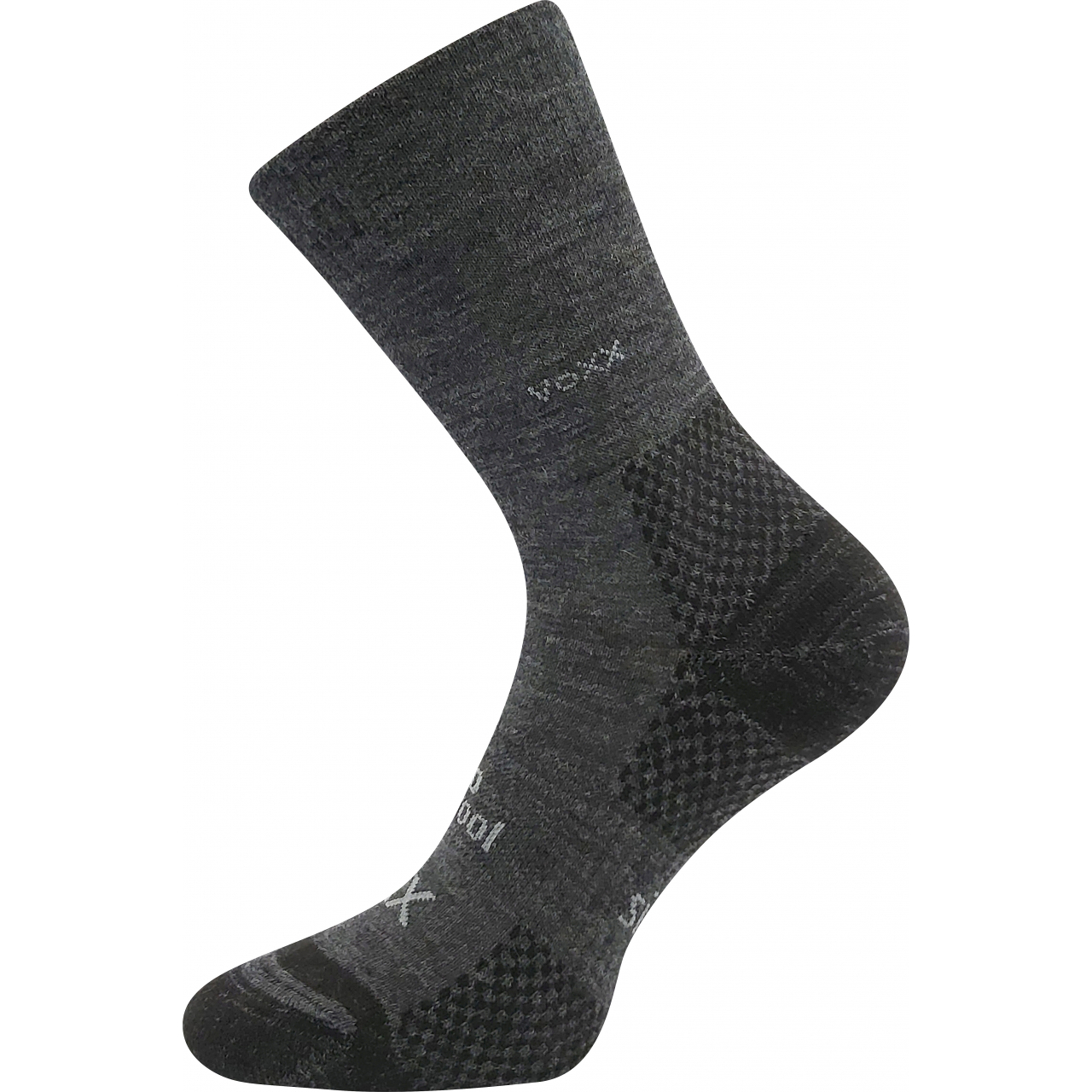 Ponožky unisex sportovní vlněné Voxx Menkar - tmavě šedé, 43-46