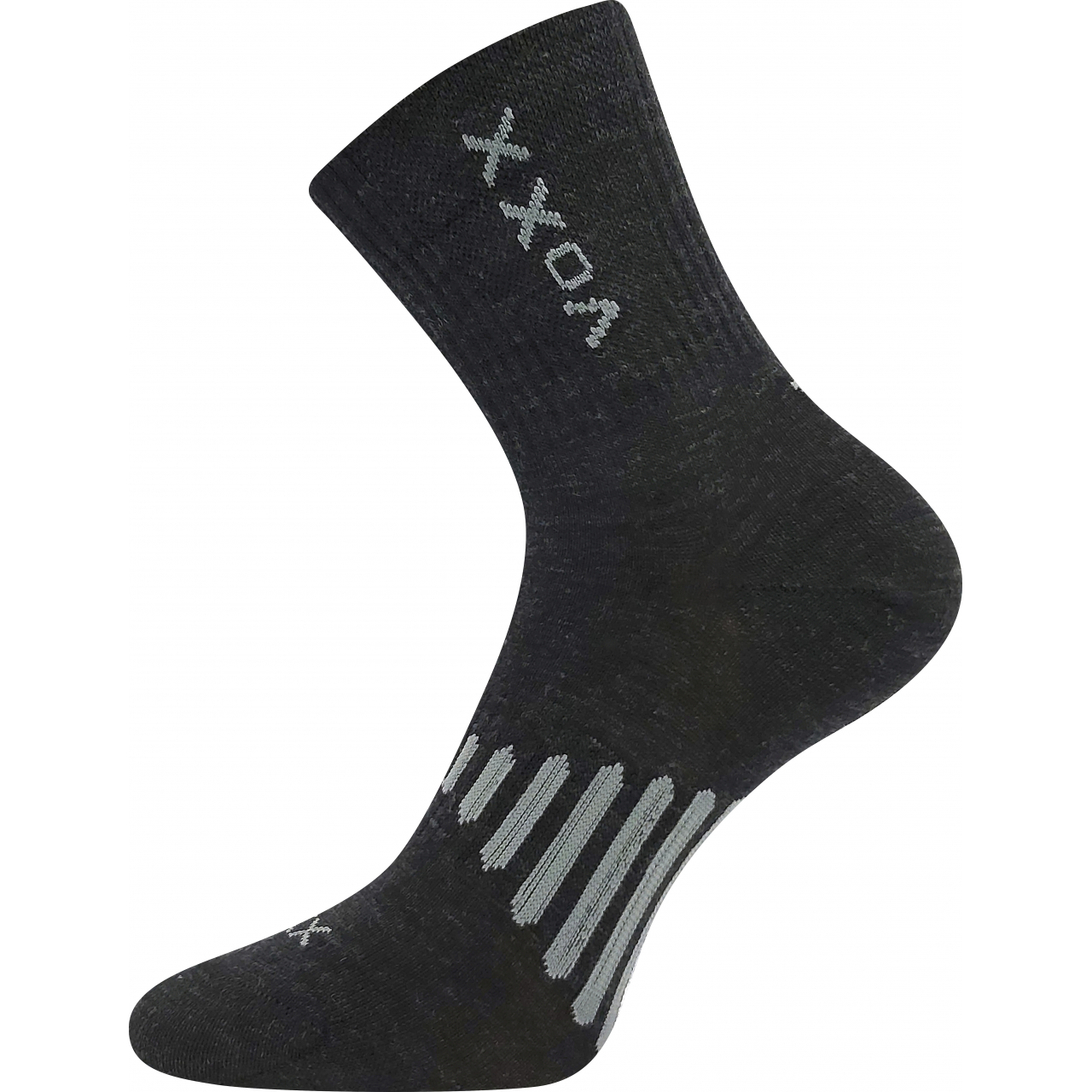Ponožky unisex sportovní Voxx Powrix - tmavě šedé, 35-38