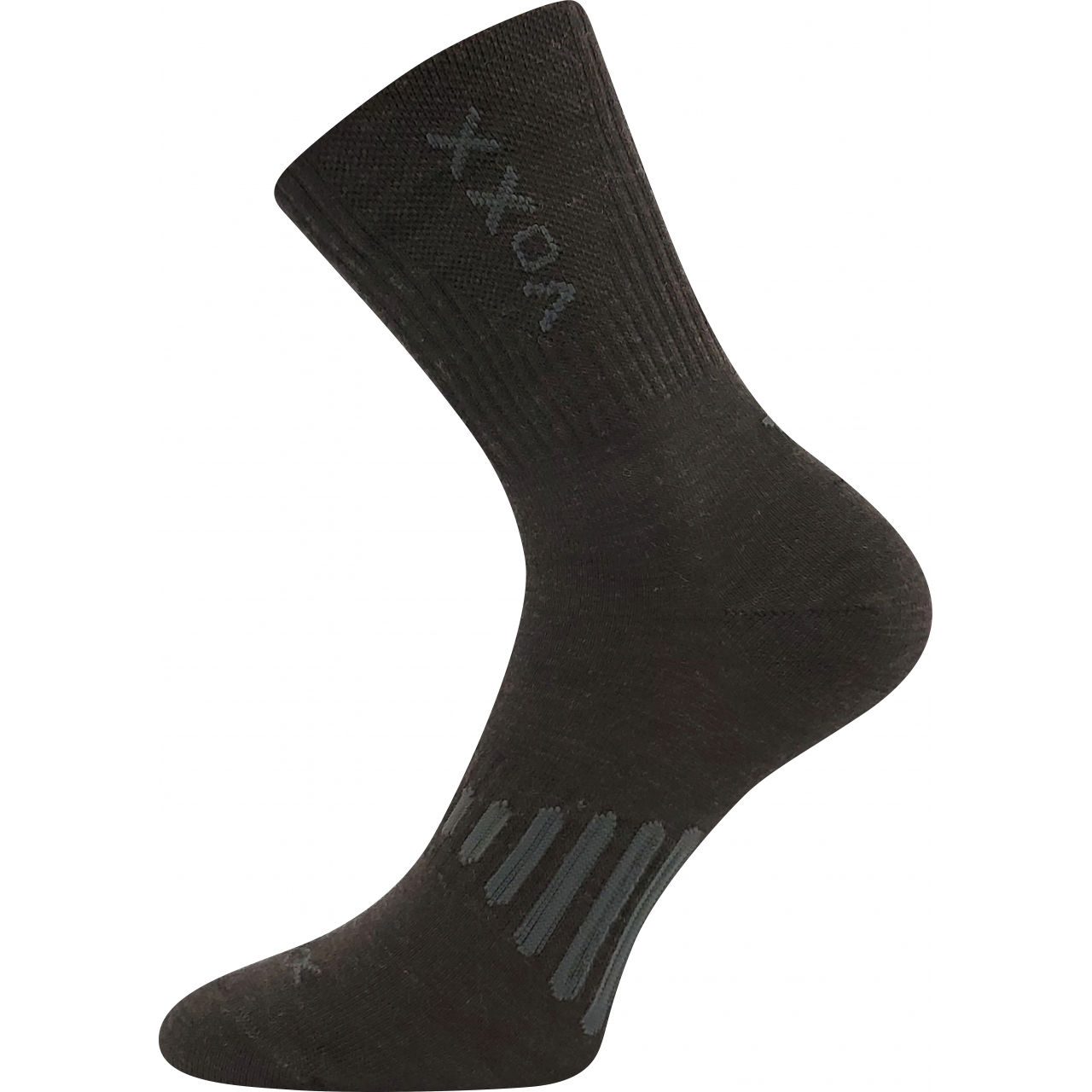 Ponožky unisex sportovní Voxx Powrix - hnědé, 39-42