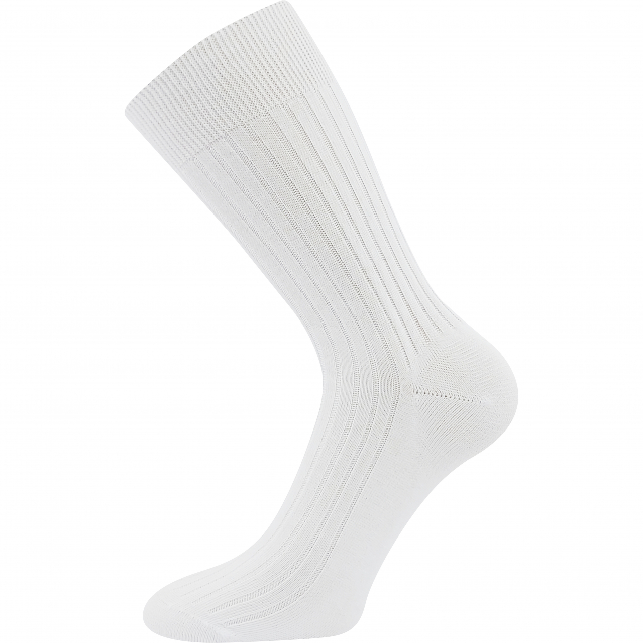 Ponožky pánské klasické Lonka Zebran - bílé, 43-45