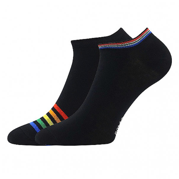Ponožky dámské Boma Piki 74 2 páry - černé, 35-38