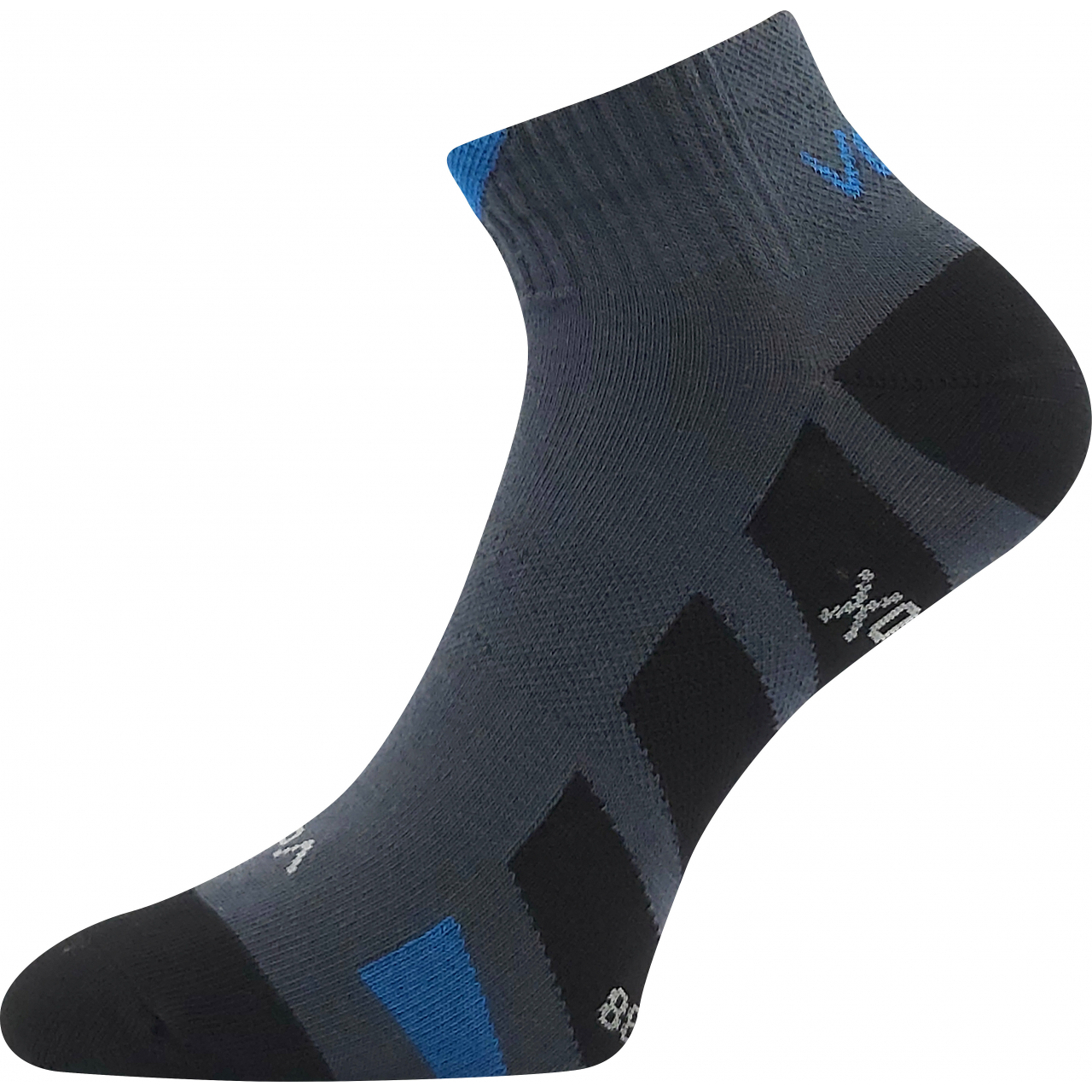 Ponožky unisex slabé Voxx Gastm - tmavě šedé, 43-46