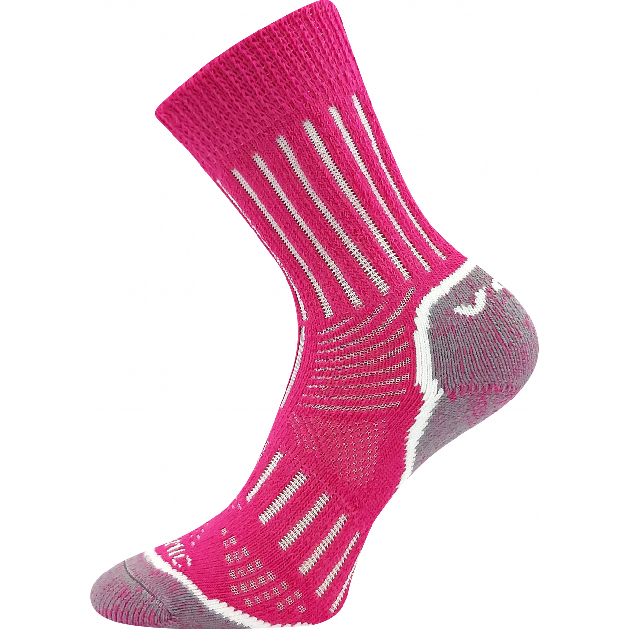Ponožky dětské trekingové Voxx Guru - tmavě růžové, 35-38