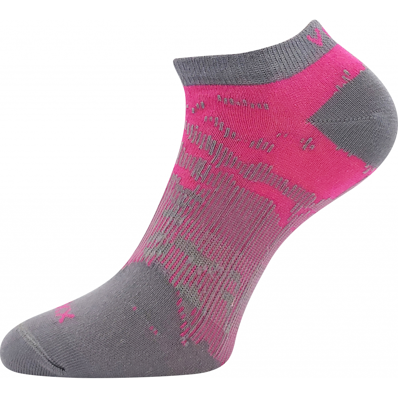 Ponožky unisex letní Voxx Rex 18 - tmavě růžové, 39-42