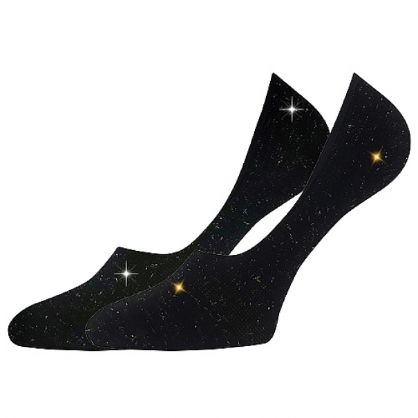 Ponožky dámské Lonka Virgit 2 páry - černé, 35-38