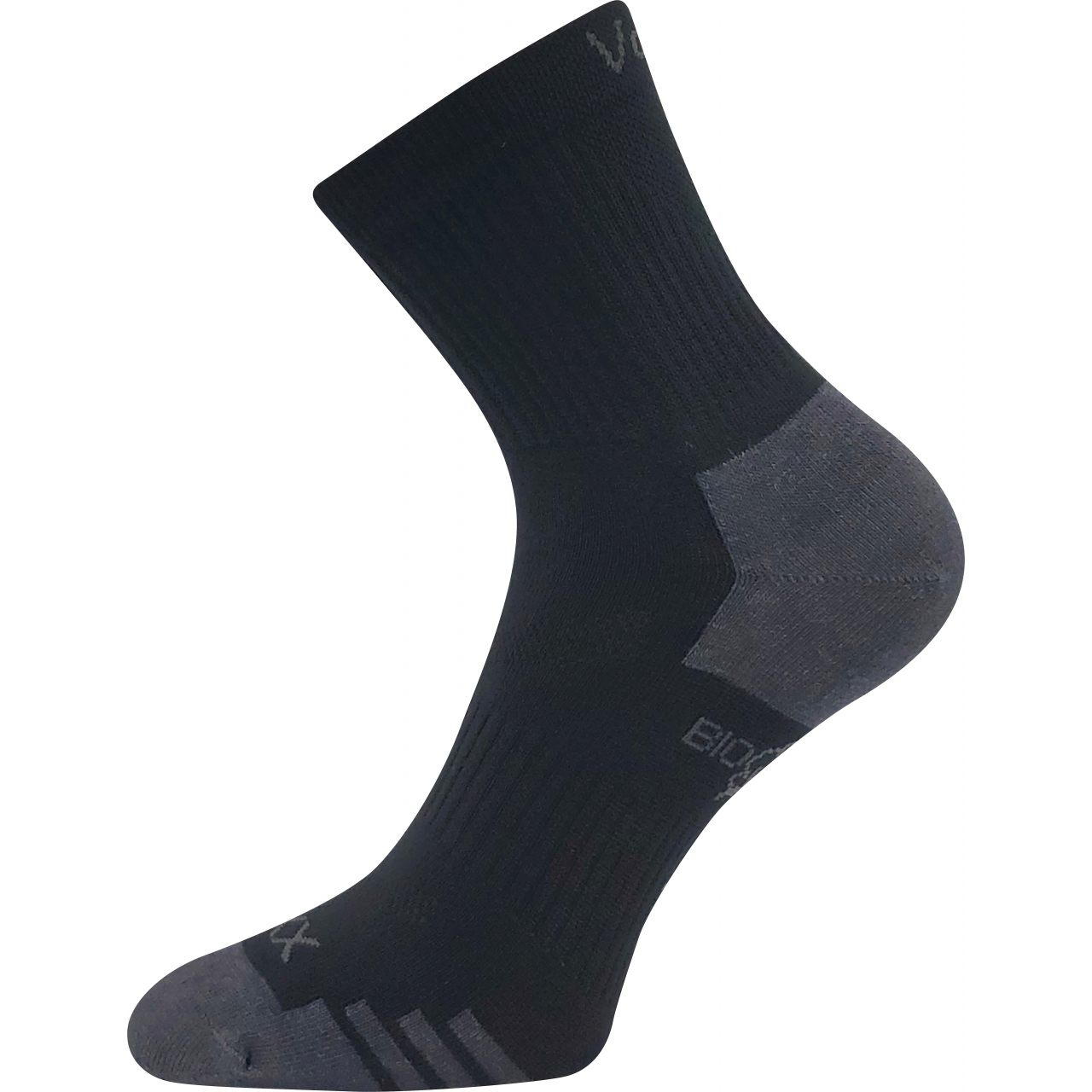 Ponožky unisex sportovní slabé Voxx Boaz - černé, 39-42