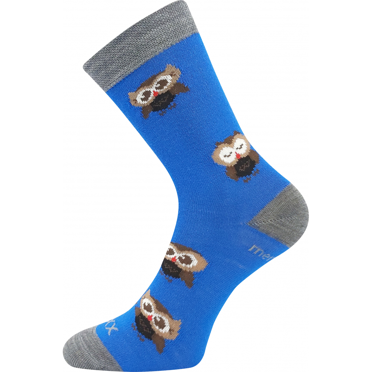 Ponožky dětské vlněné Voxx Sovik - modré, 25-29