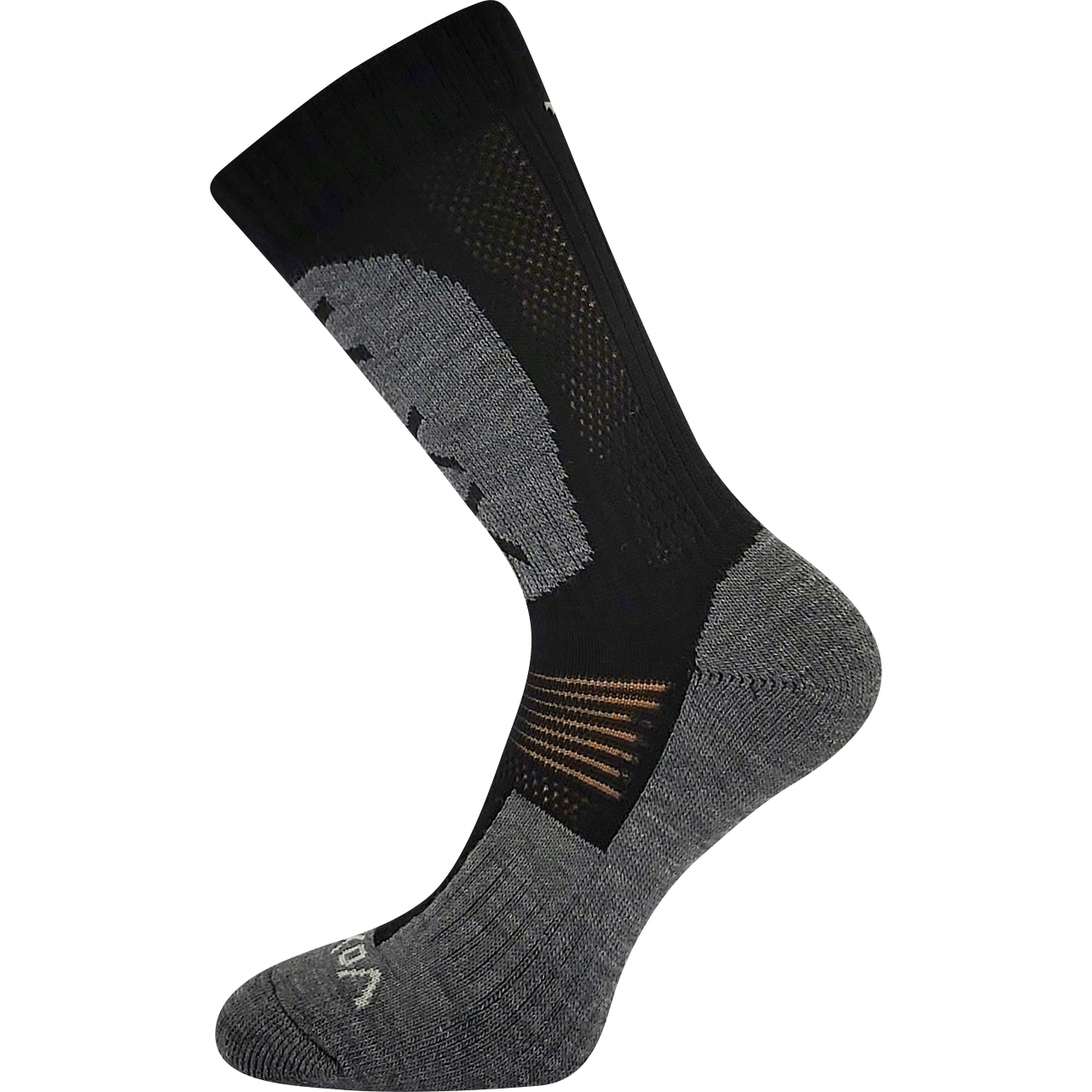 Ponožky unisex silné Voxx Nordick - černé, 43-46