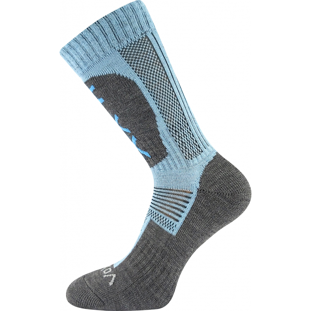 Ponožky unisex silné Voxx Nordick - modré, 43-46