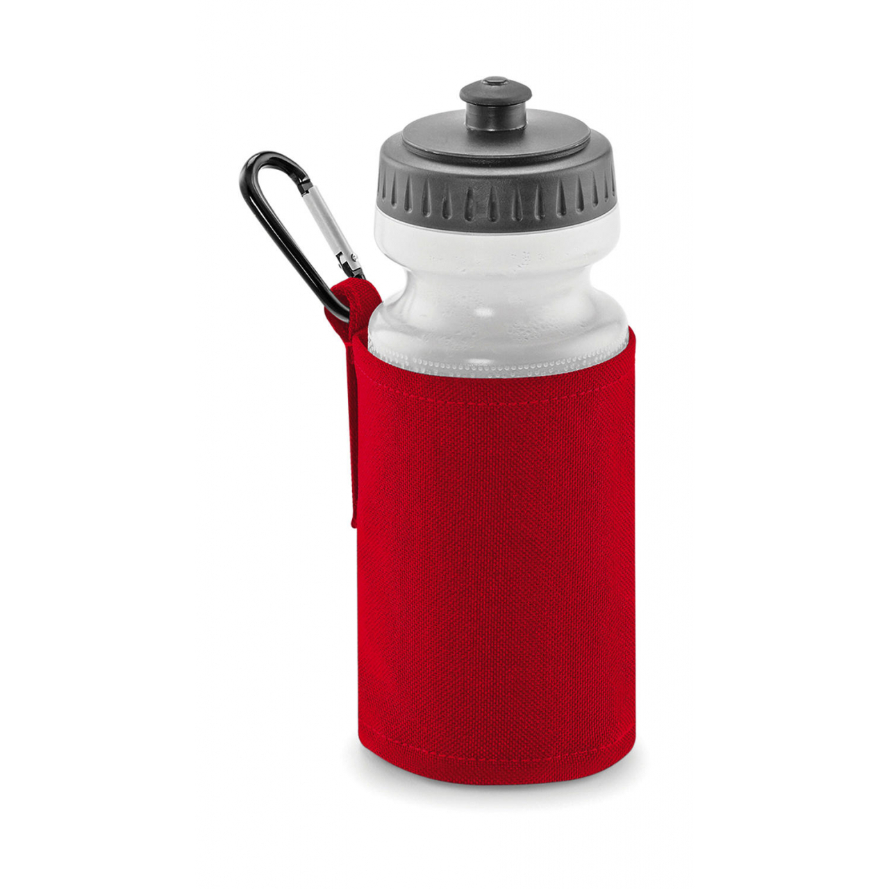 Láhev na vodu s držákem Quadra - červená