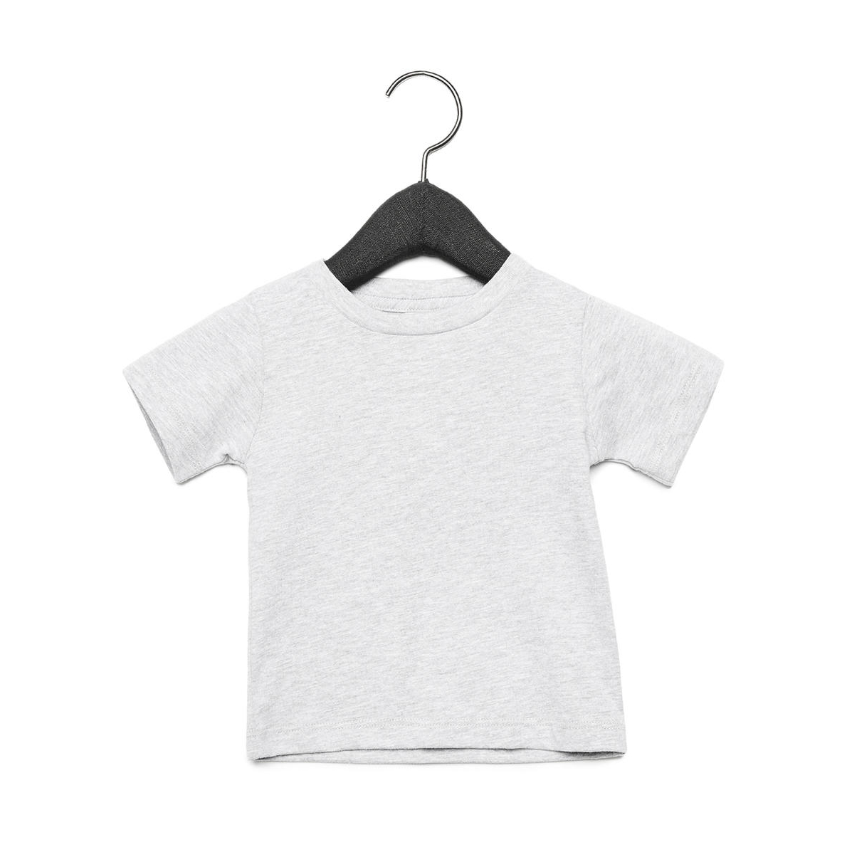 Tričko dětské Baby Jersey B + C s krátkým rukávem - světle šedé, 18-24 měsíců