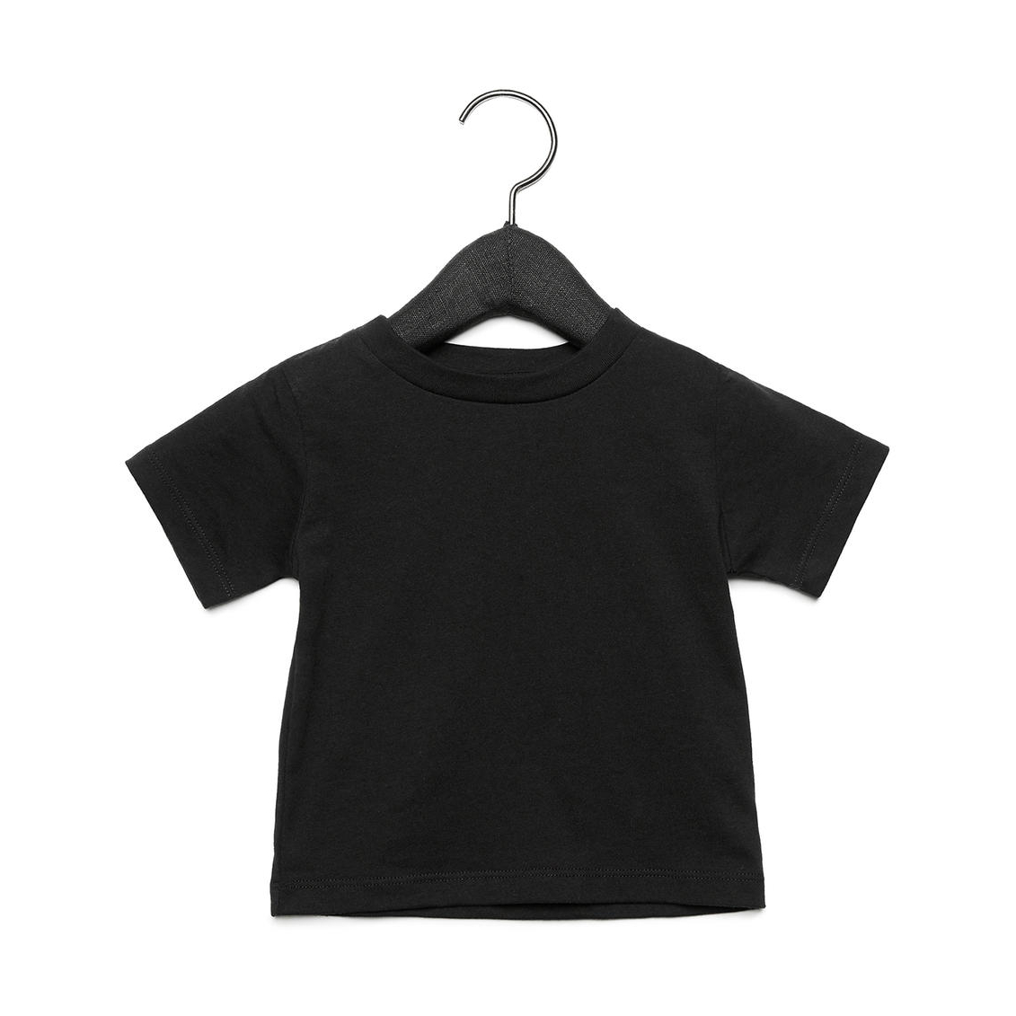 Tričko dětské Baby Jersey B + C s krátkým rukávem - černé, 18-24 měsíců