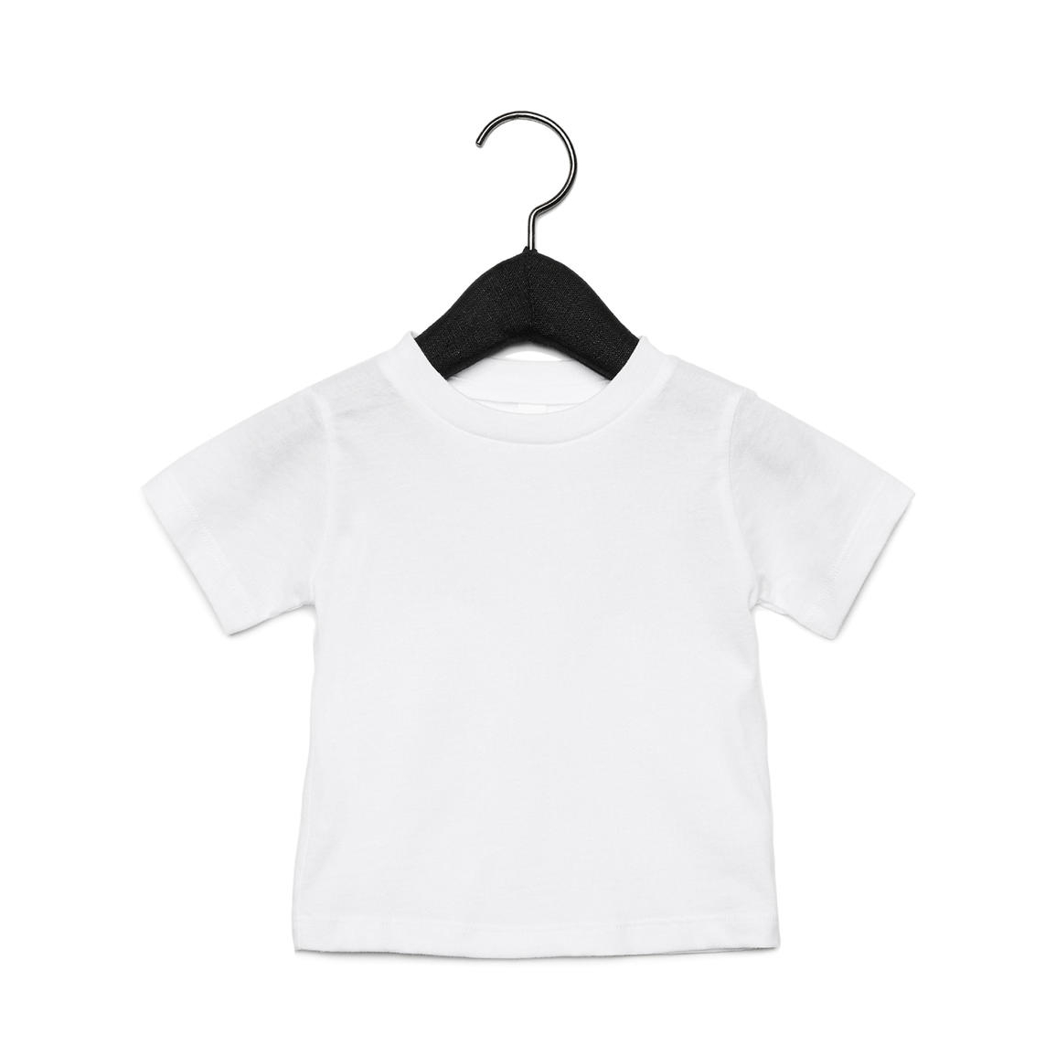 Tričko dětské Baby Jersey B + C s krátkým rukávem - bílé, 18-24 měsíců