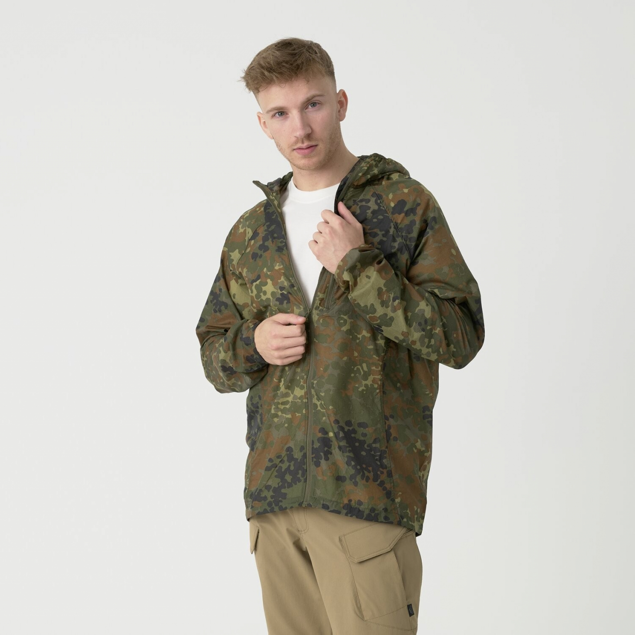 Bunda Helikon Tramontane WindPack - flecktarn, M