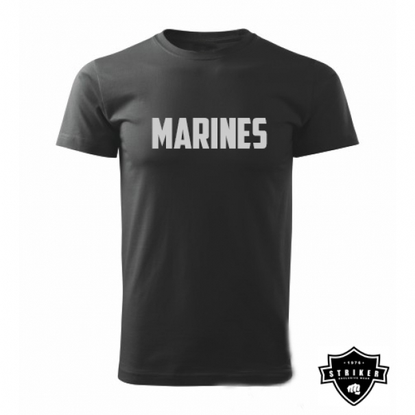 Triko Striker MARINES - černé, XL