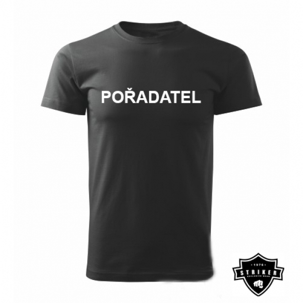 Triko Striker POŘADATEL - černé, 3XL