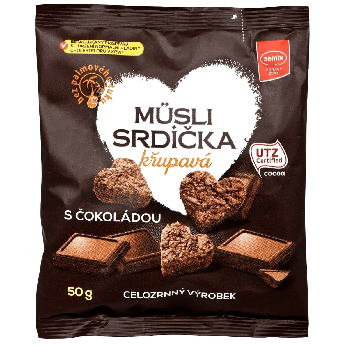 Müsli srdiečka chrumkavá 50 g