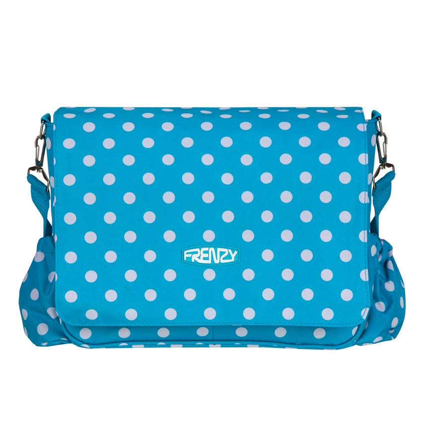 Taška přes rameno Frenzy Baby Bag 205 - modrá-bílá